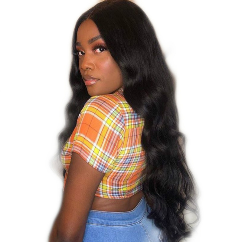 New wig women's chemical fiber long curly hair set African big wave wig full head shape