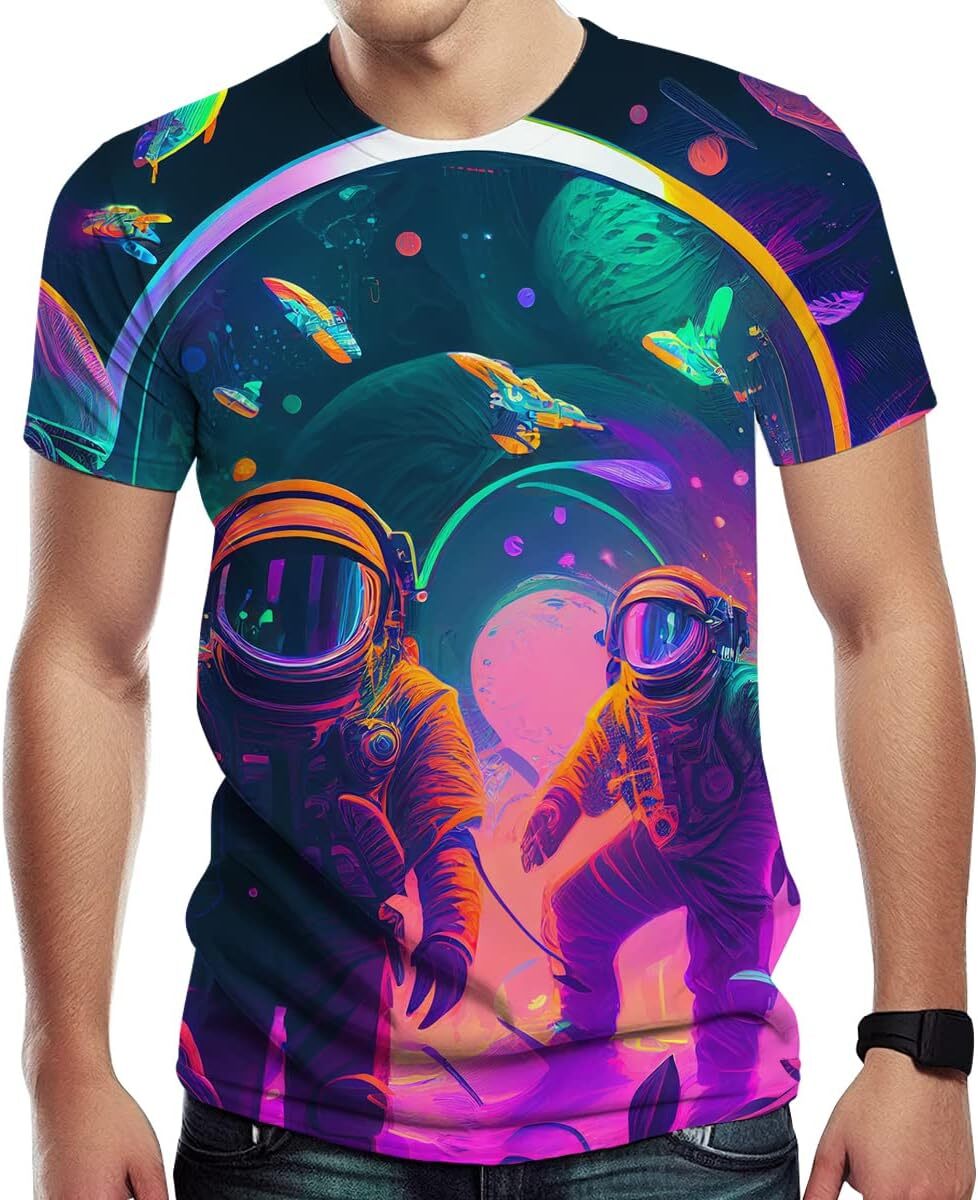 Mens T shirt Graphic Print T-Shirts Casual Novelty Tee Top for Men's tee Casual tops summer clothes trend cool