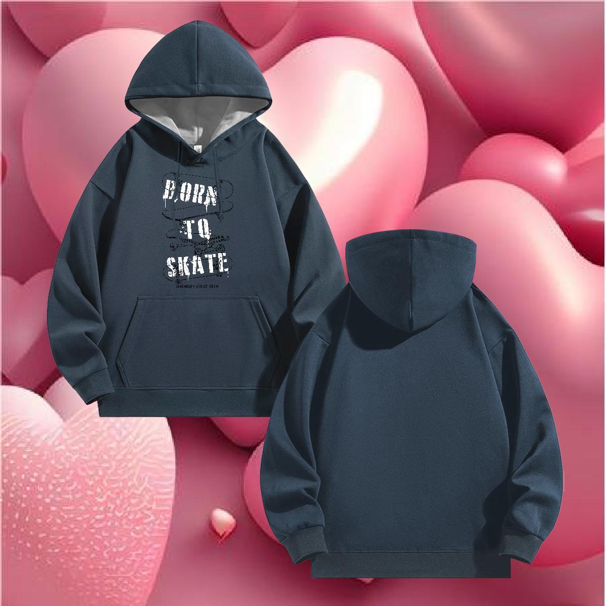 Fashion Casual Man Hoodie Sport Wholesale Mens Hoodie Long Sleeve Soft Skull Clothes Thick Fleece