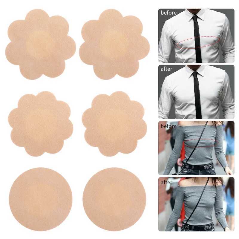 Sexy Cloth Nipple Cover Teat Hide Women Nipple Pasties Piece Breast Petals Invisible Bra Padding Chest Sticker Patch CoversXJ241024
