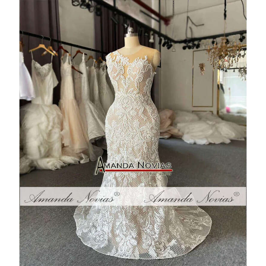 Special Designs 2 In 1 Mermaid Wedding Dress With Heavy Beading