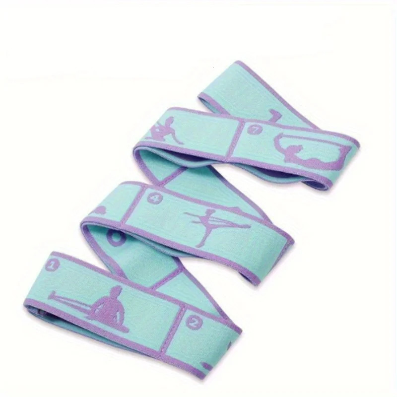 Dance Stretching Band Loop Yoga Belt Pilates Fitness Tension Digital Stretch Elastic Resistance 241024