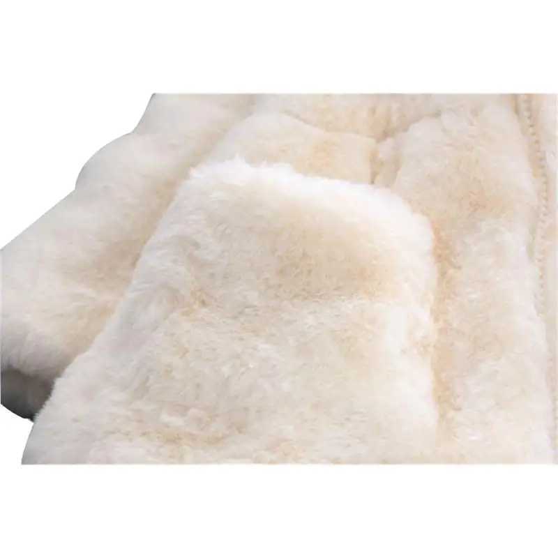 Childrens clothing for autumn and winter new sweaters for children imitation fur pads thick blankets for ears W241023