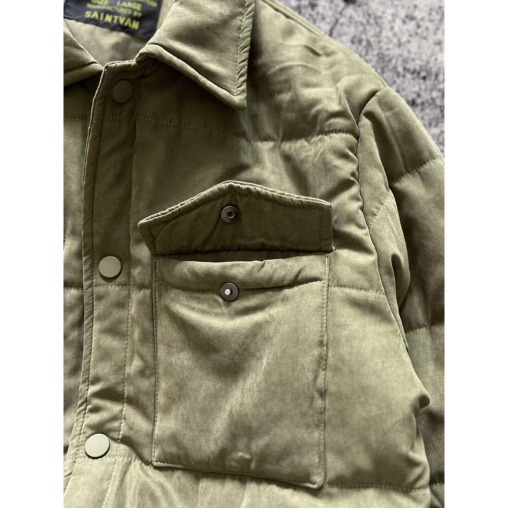 Japan Retro Deer Fur Soft Thick Warm Autumn Winter Cotton Padded Clothes Pockets Workwear Collars Casual Parkas Coats Jackets