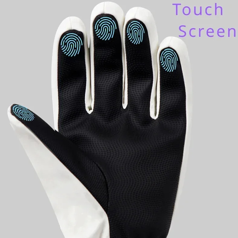 Winter Men Women Ski Gloves Windproof Warm Waterproof TouchScreen Fleece Nonslip Snowboard Snowmobile Cycling Skiing y241024