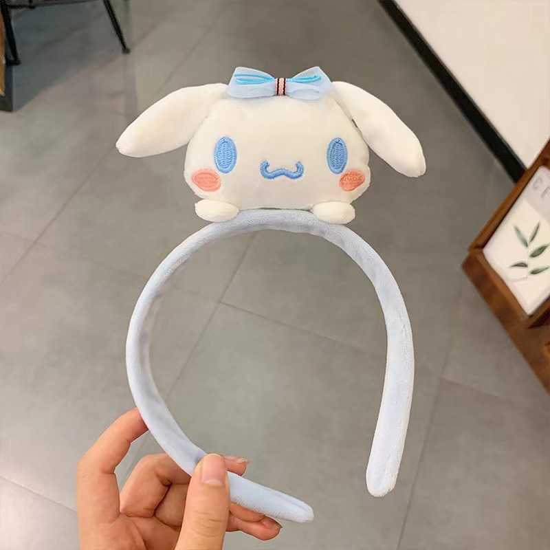 Headbands version cartoon plush cute and super cute jade Guigou hair accessories face washing makeup headband plush doll headband H241024 QKPD