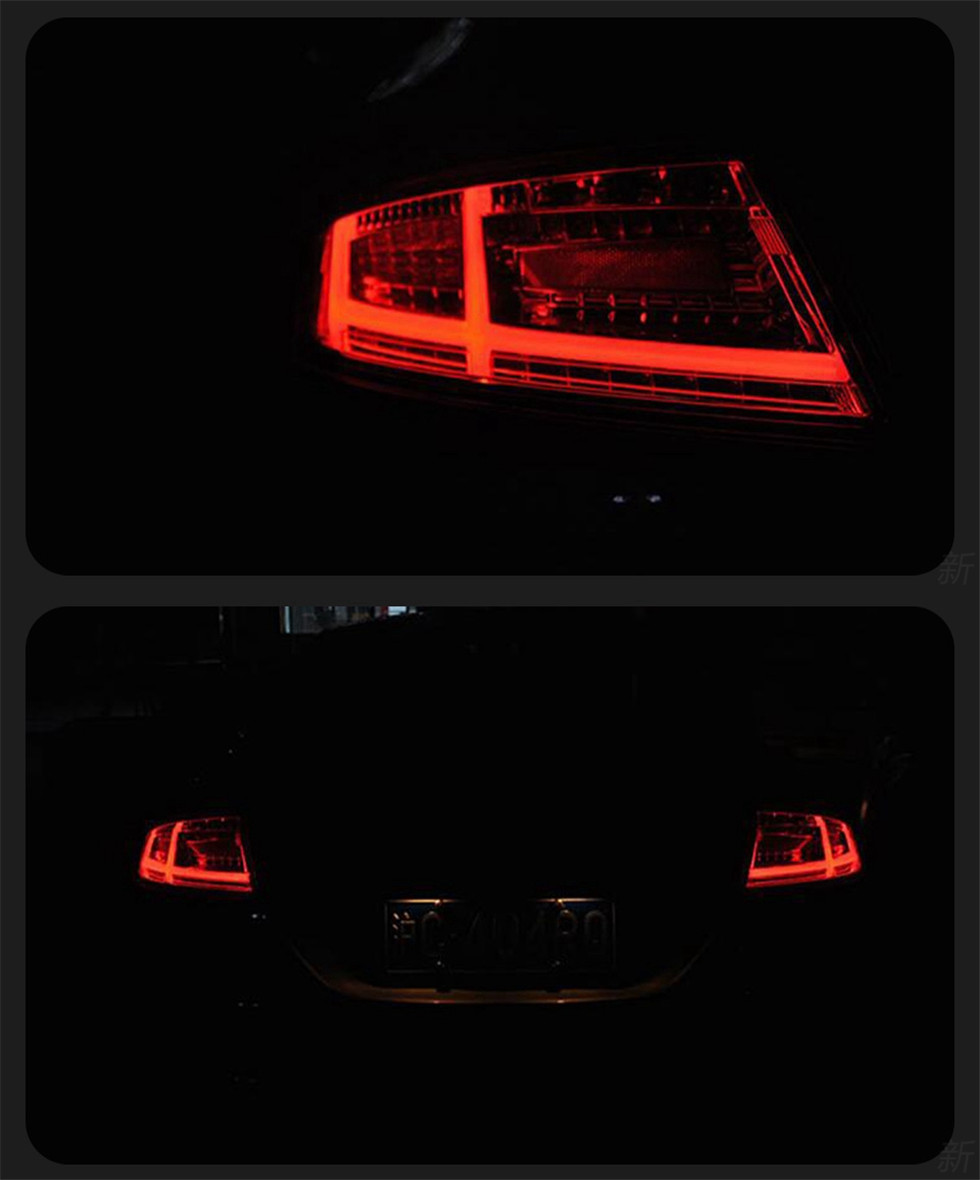 Taillights for AUDI TT 2006-2013 animation rear brake lamp Dynamic Signal Automotive Accessories