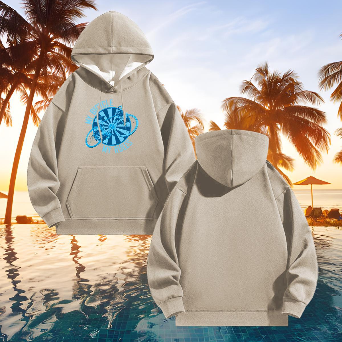 Fashion New Men Hoodie Street wear Hip Hop Warm Men Tops Hoodie Breathable Drawstring Hoodie Black Khaki Blue Clothes 350g Cotton