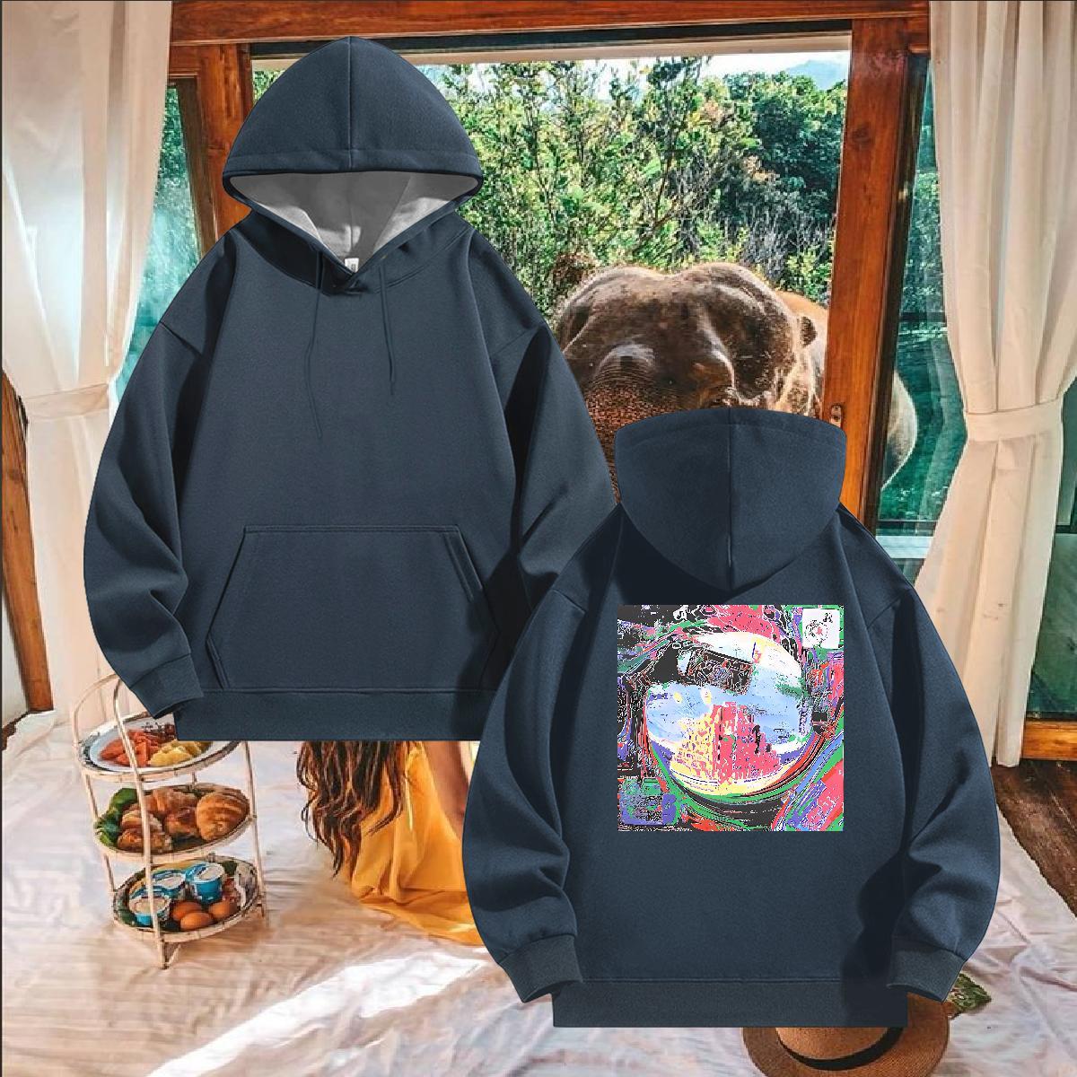 Designer Fashion Men's Hooded Sweatshirt Custom Print Oversized Cool Design Couples Hoodie Hoody Outdoor 350g Cotton Hooded Collar