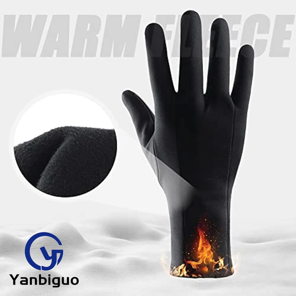 Ski Gloves Liners Thermal Warm Touch Screen Suit for Men Women Cycling Running Thin Lightweight Winter 241024