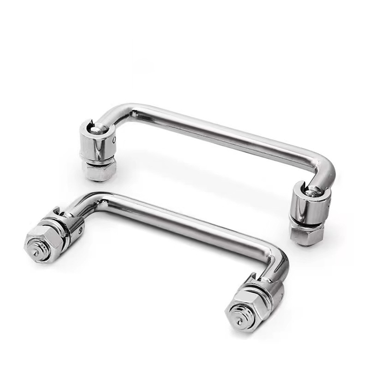 Durable Chrome-Coated Stainless Steel Pull Handles with Foldable Design LS506