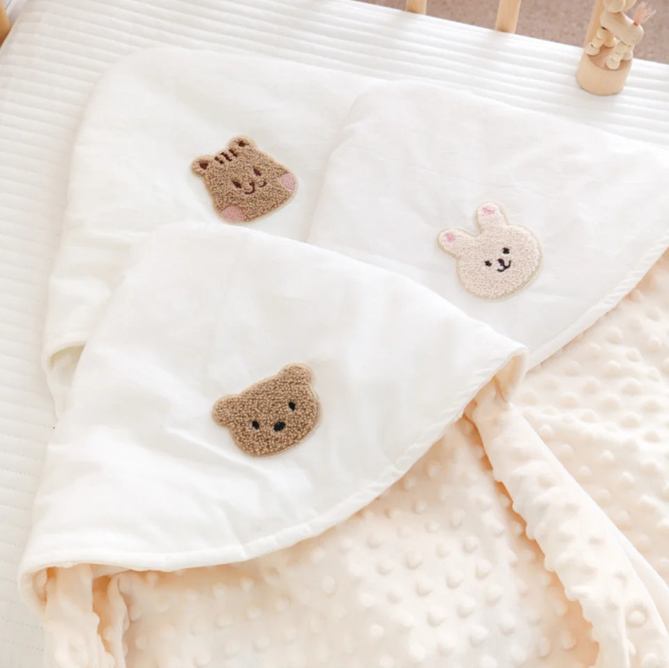 born Envelope Baby Received Blanket Boy Girl Cotton Soft Baby Sleeping Bag Baby Cart Blanket 241023