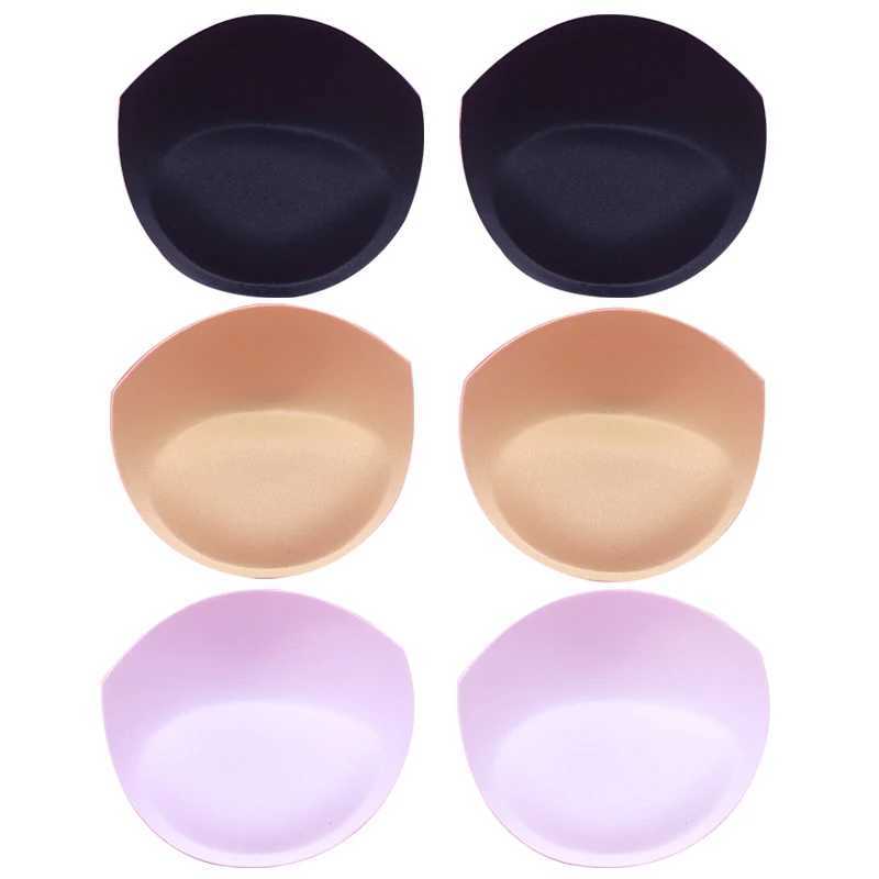 1/2pair Thick Sponge Bra Pads for Women Swimsuit Breast Push Up Breast Enhancer Removeable Bra Pads Inserts Cups Bra AccessoriesXJ241024