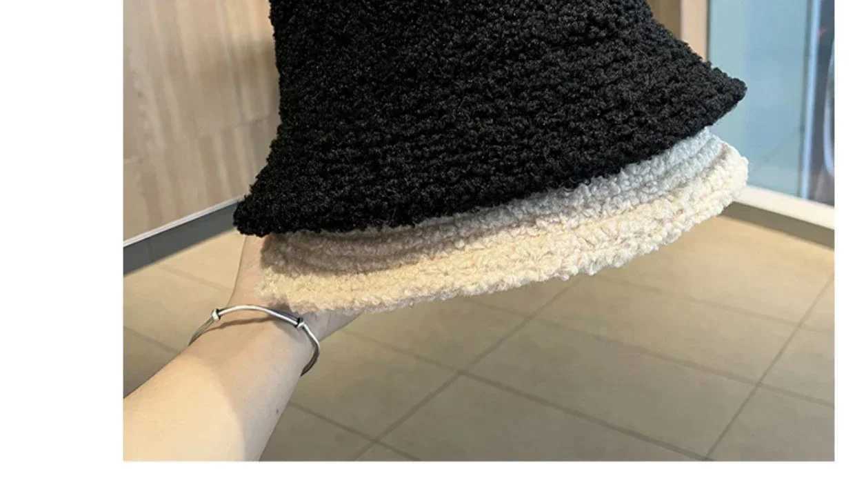 Lanmswell bucket hat set for warmth in autumn and winter X241023