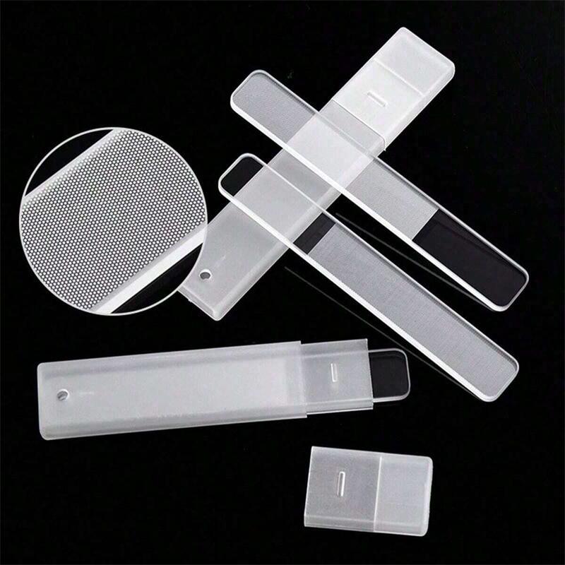 Tamax Durable Nano Glass Nail Buffer File Shiner Manicure Files Nail Art Glass Buffer Polishing Granding File Buffing Kit NAD038
