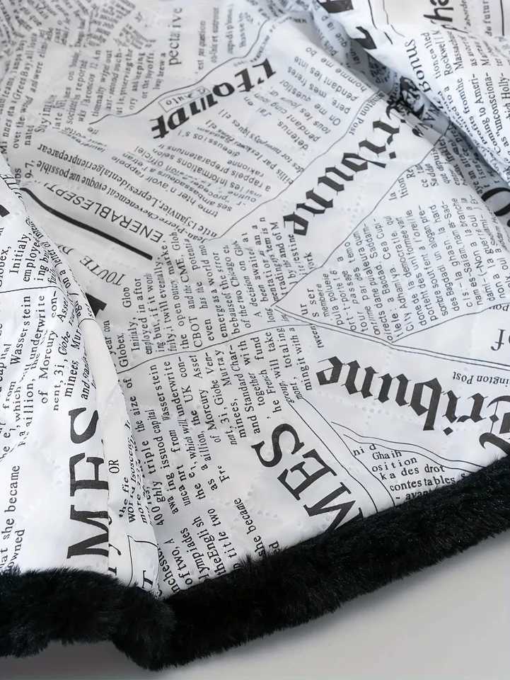 Womens Jacket Autumn Winter Warm Artificial Fur Coat Womens Sweater Hoodie Plush Childrens Christmas Princess Clothing W241023