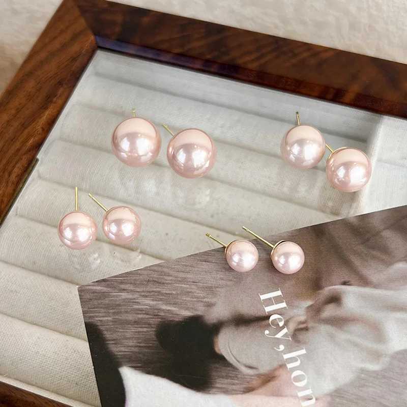 Champagne Pearl Earrings - Illuminate Your Beauty with Simple yet Luxurious High End Earrings with Simple Elegance W241023