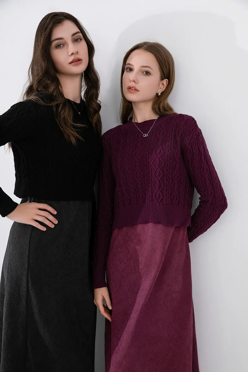 AS Womens Short Dress n Cable Knitted TopCupro Adjustable Shoulder Strap Dress 241024