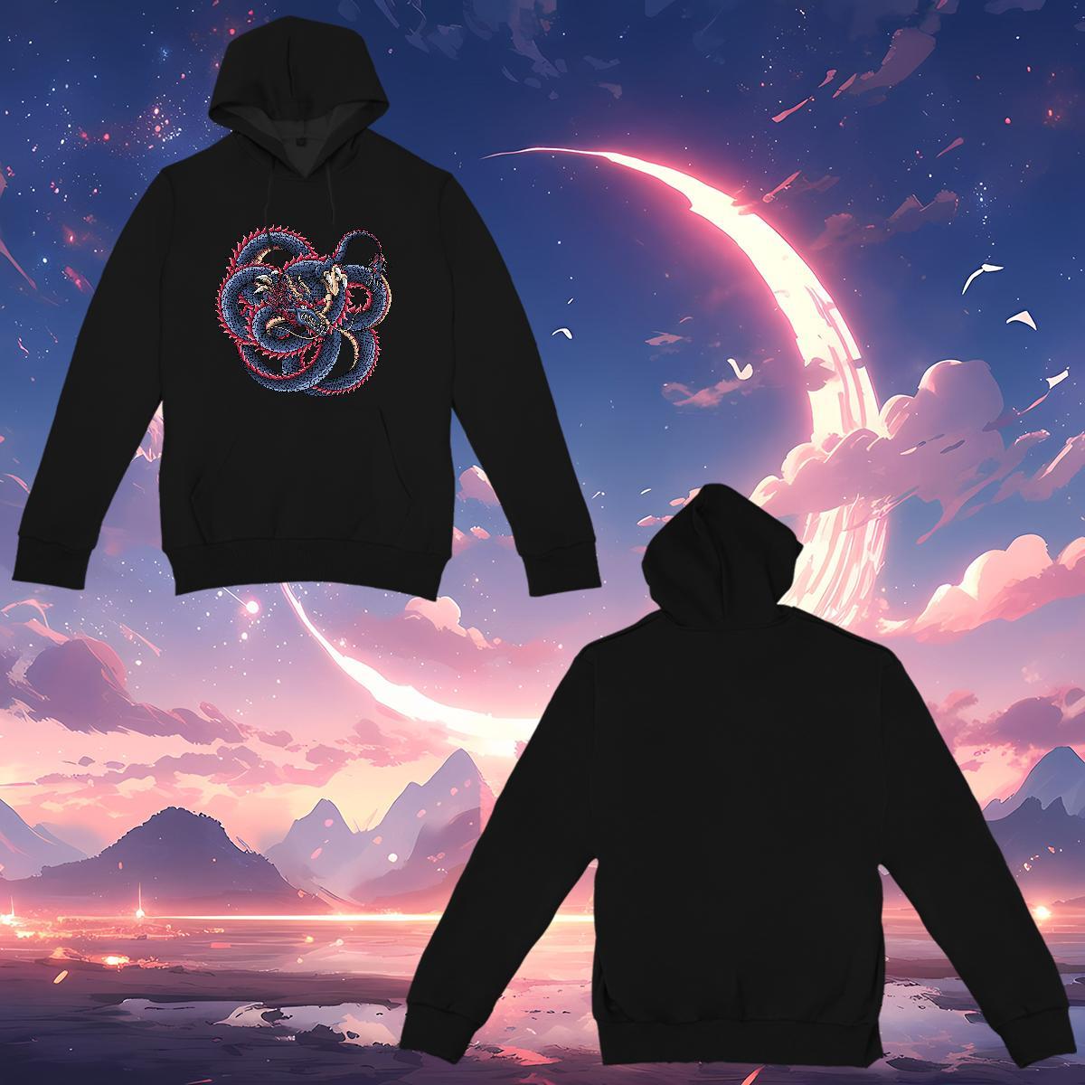 Factory Direct Unisex Sweatshirts Custom Printing Loose Men Tops Hoodie Top Pullover Hoodie Daily Outfit Thick Plush Breathable Drawstring Hoodie