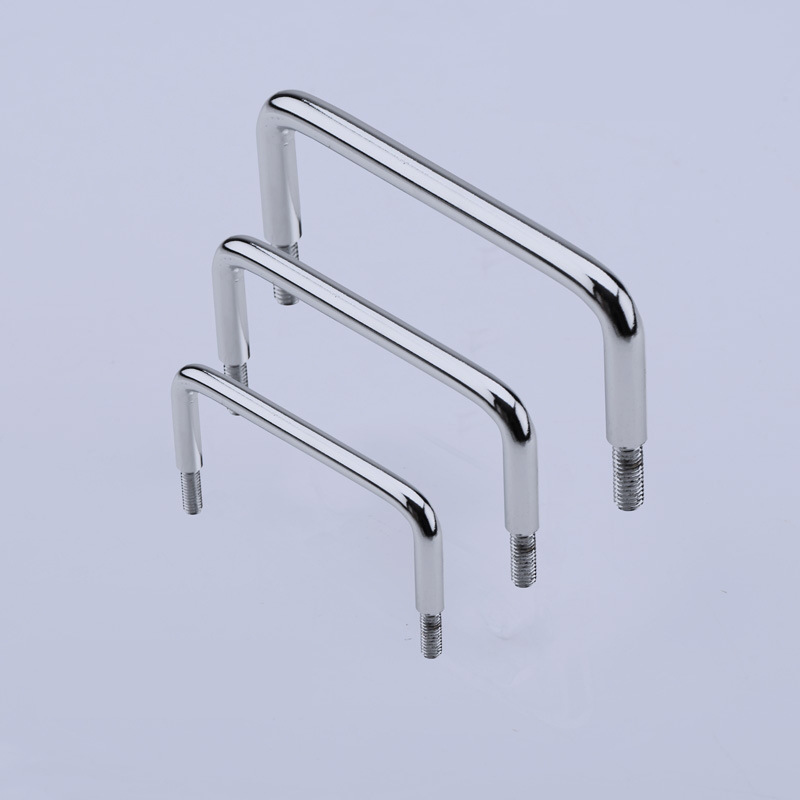 Industrial Grade Carbon Steel Folding Handles for Tools and Cabinets Easy Install M6 Design