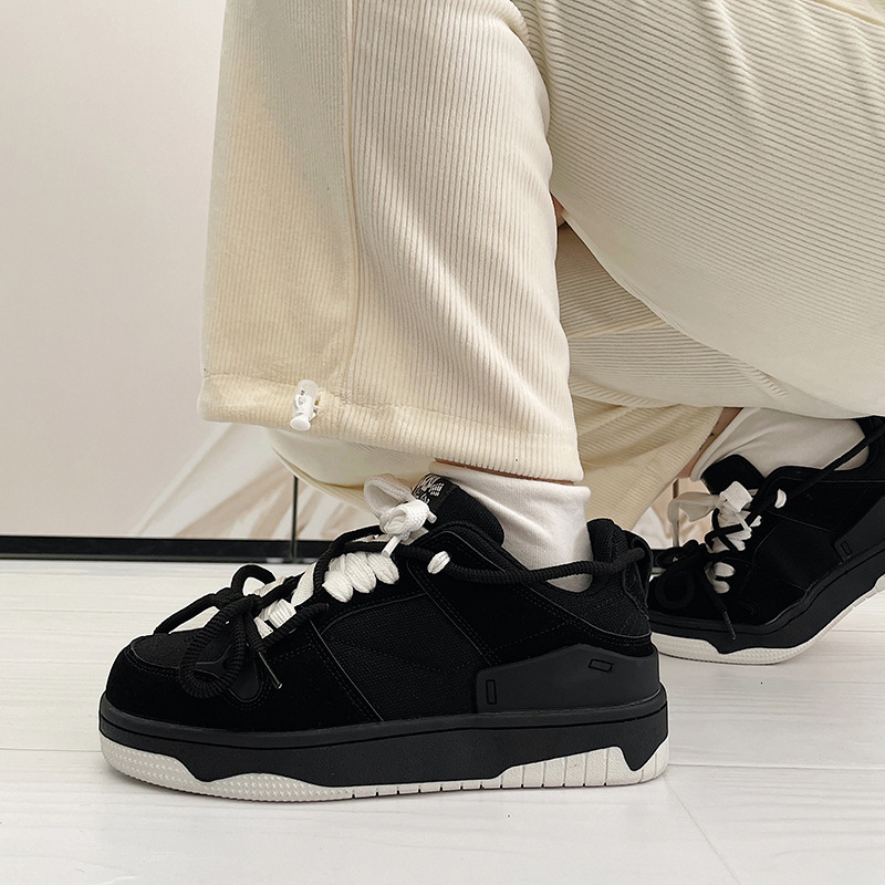 student thick soled brand board casual sports men's trendy shoes