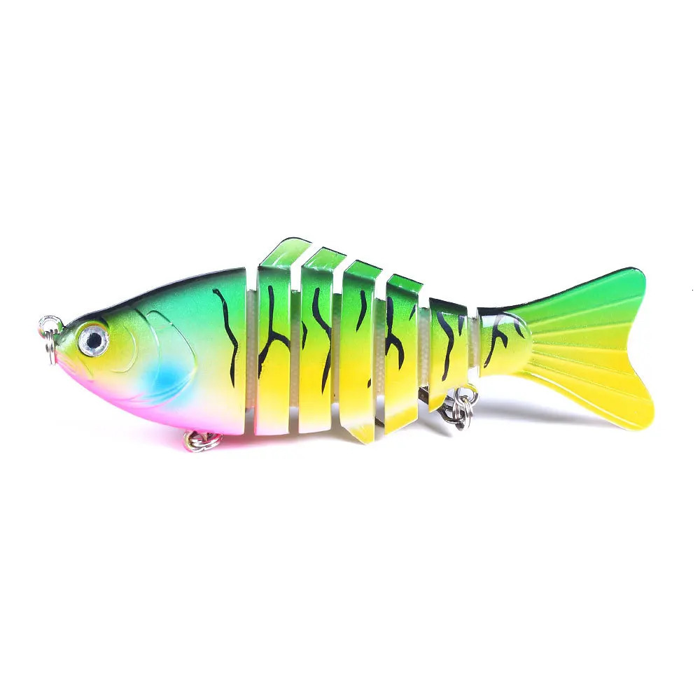 10cm 156g Sinking Wobblers 7 Segments Pesca Fishing Lures Multi Jointed Swimbait Hard Bait Tackle Bass Isca Crankbait 241024