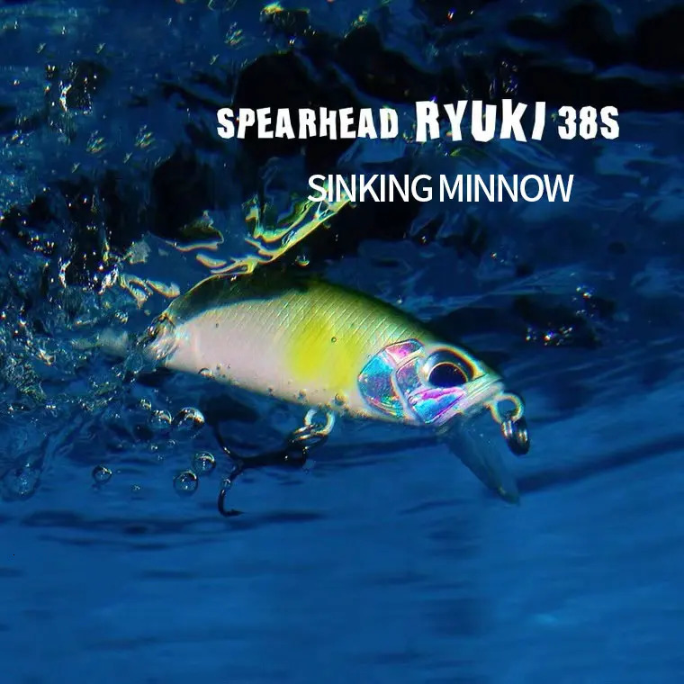 2023 38Mm 32G Mini Sinking Minnow Fishing Lures Jerkbaits Peche Artificial Bait Wobbler Lure for Trout Bass Carp 241024