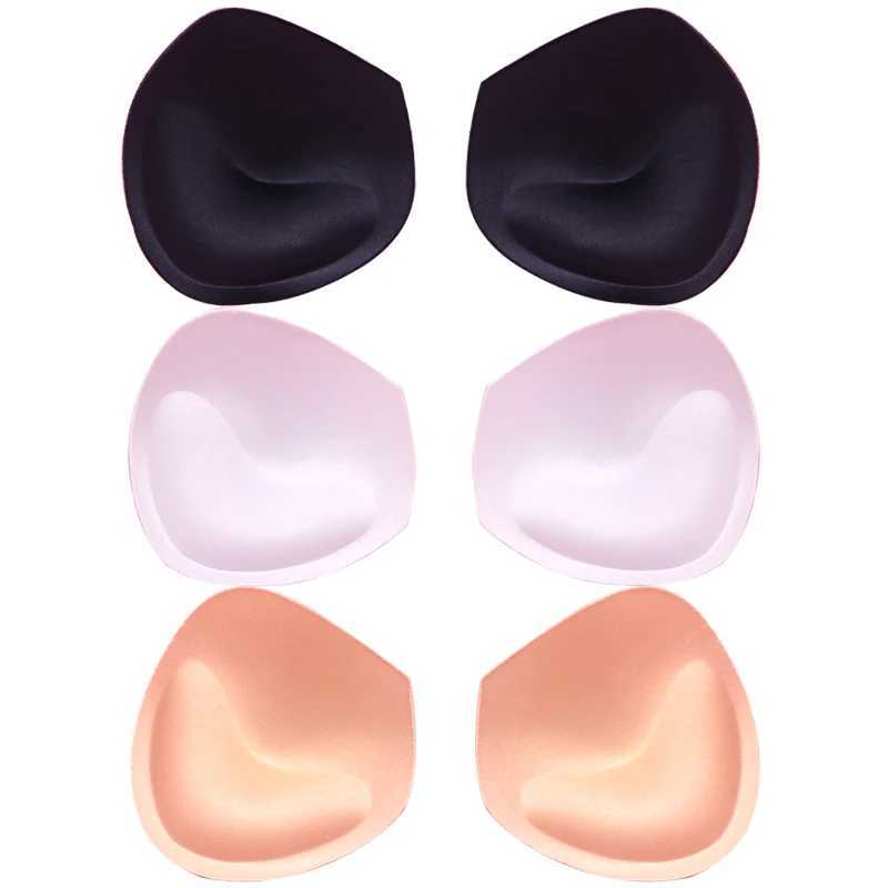 1/2pair Thick Sponge Bra Pads for Women Swimsuit Breast Push Up Breast Enhancer Removeable Bra Pads Inserts Cups Bra AccessoriesXJ241024