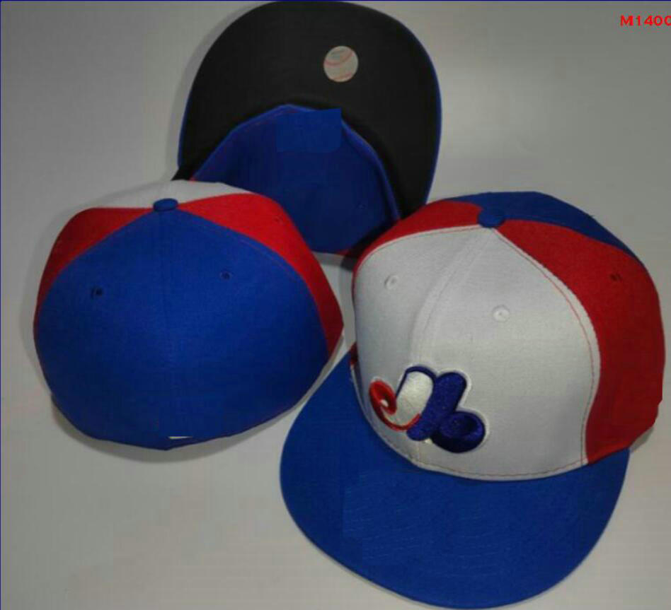 Expos Baseball Team Full Closed Caps Summer SOX LA NY YN B letter gorras bones Men Women Casual Outdoor Sport Flat Fitted Hats Chapeau Cap casquett A