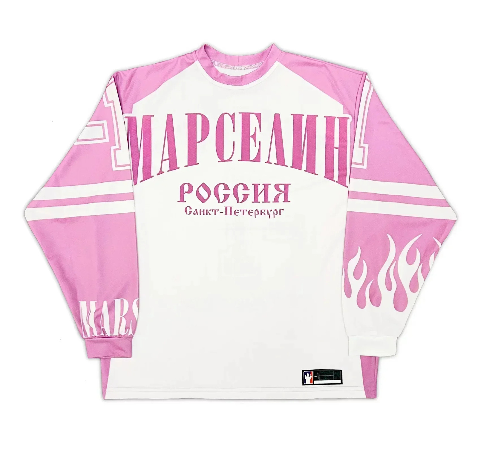 Y2K Sportswear Mens Harajuku Hip Hop Super Size TShire Breathable Staff Collar Cotton Long Sleeve Top 241024