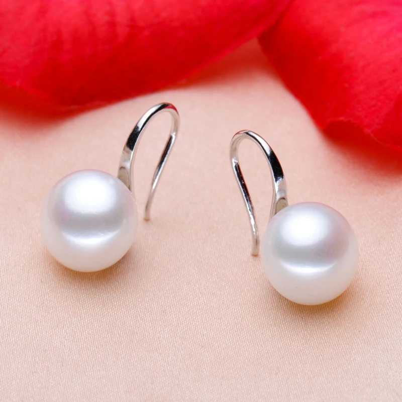 New Fashion Simulated Pearls Stud Earrings For Women Brincos Simple Bijoux Cute Ear Hook Wedding Girl Jewelry Pendientes GiftX241023
