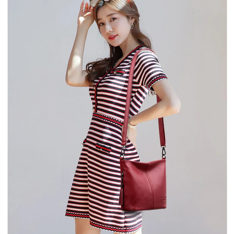 Summer Ladies Hand Crossbody Bags for Women y Handbags Female Leather Shoulder Bag Tote ner Bolsa Sac 241021