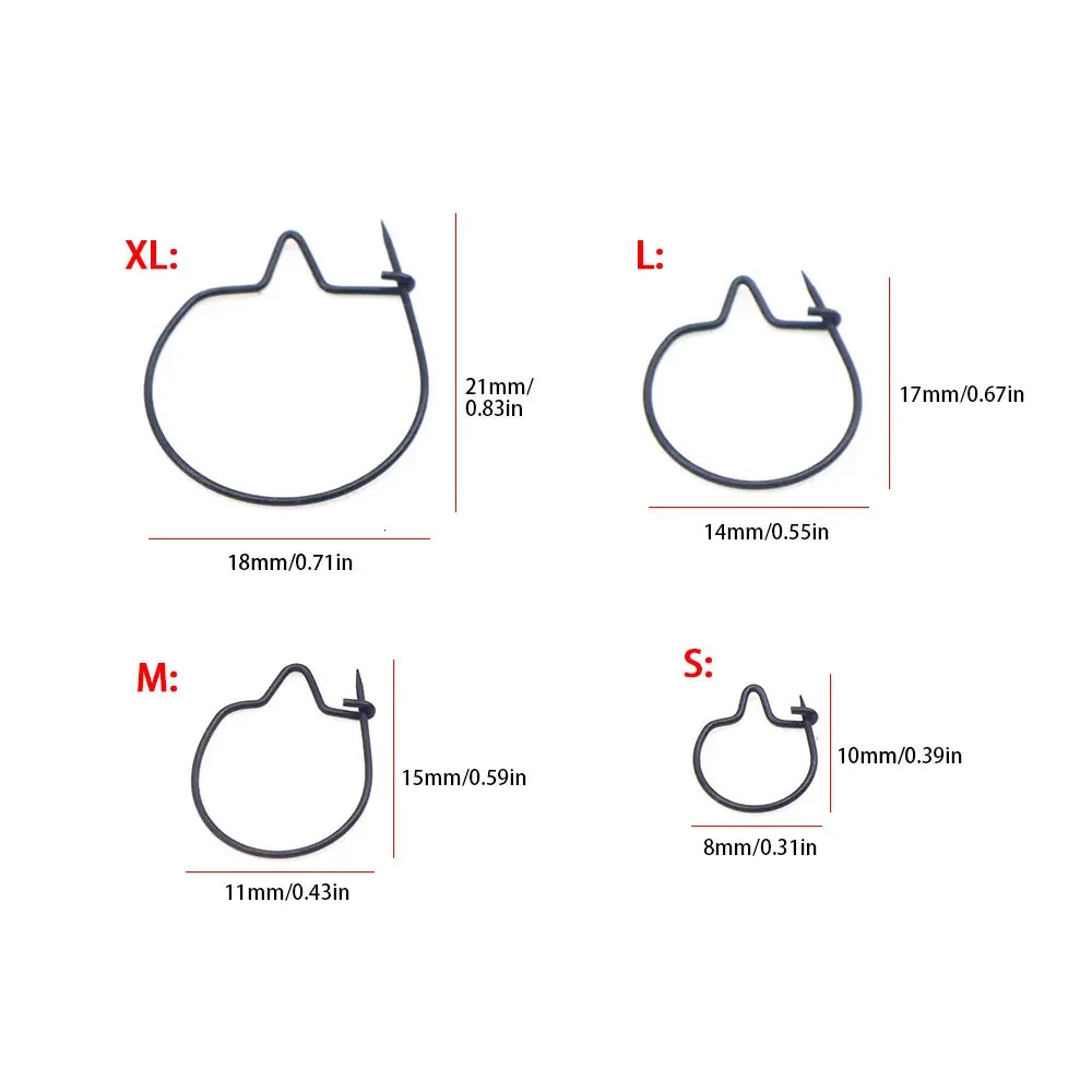 25pcs Carp Fishing Bait Tools Ground Boilie Maggot Clip Method Feeder Hair Rig Fish Lure Spike For Accessoreis Tackle 241024