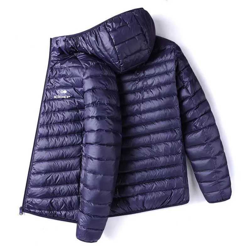 Men's Down Parkas Mens autumn Korean down jacket popular windproof and rainproof jacket outdoor bicycle trend brand Q241023