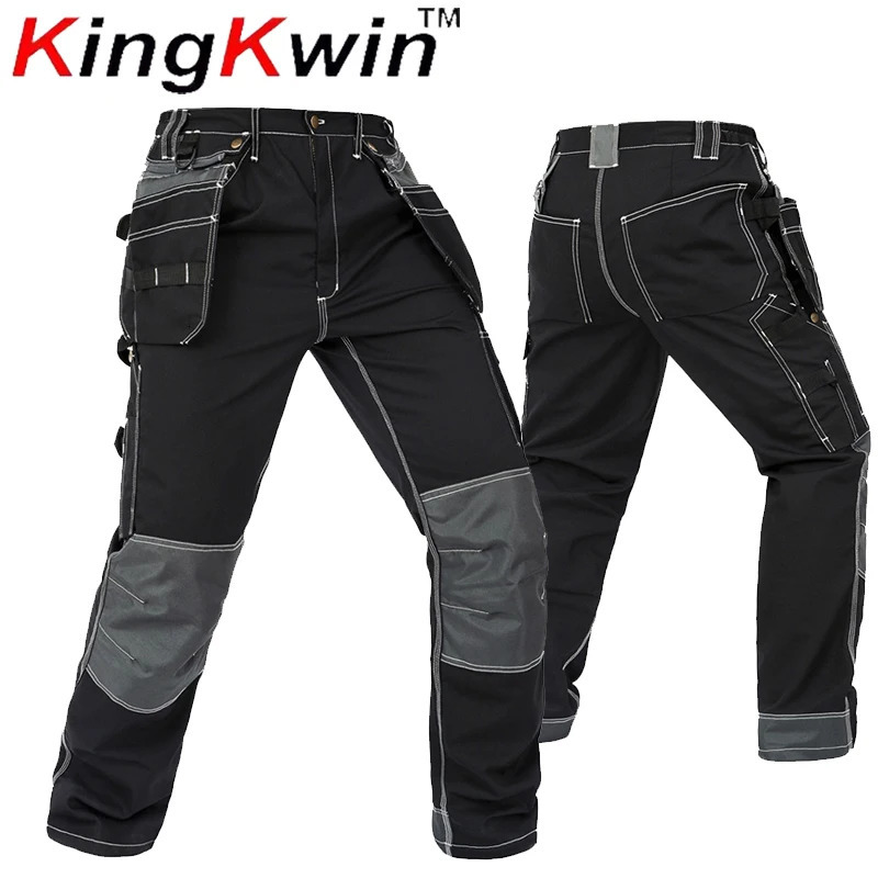 Carpenter pants workwear pants and cargo carts with multiple detachable hanging pockets 241023