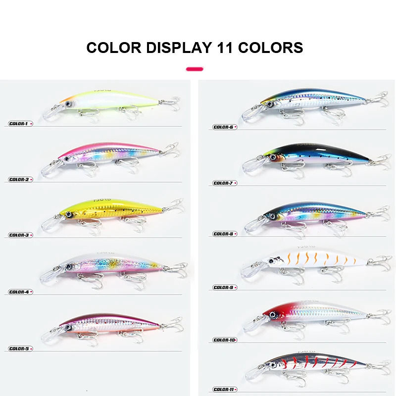 FJORD 110S 37g 90S 29g 70S 17g Heavy Sinking Minnow Fishing Lures Saltwater Freshwater Long Casting Sea Artificial Bait Jerkbait 241024