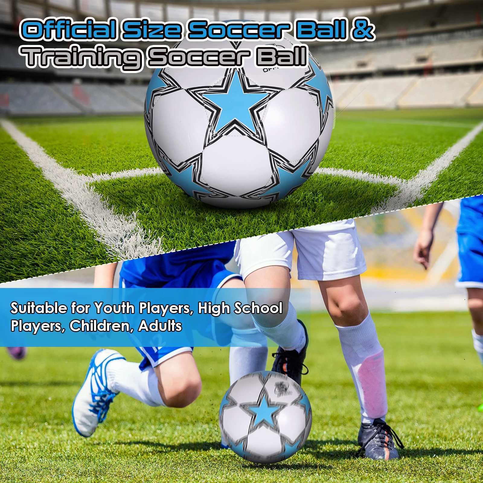 Soft PVC Cover Football Machine Stitched Panels For Durability Soft PVC Cover For Smooth Handling yellowXJ241023