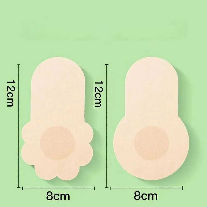 10pcs Womens Invisible Breast Lift Up Tape Overlays on Bra Nipple Stickers Chest Stickers Adhesive Nipple Covers AccessoriesXJ2410