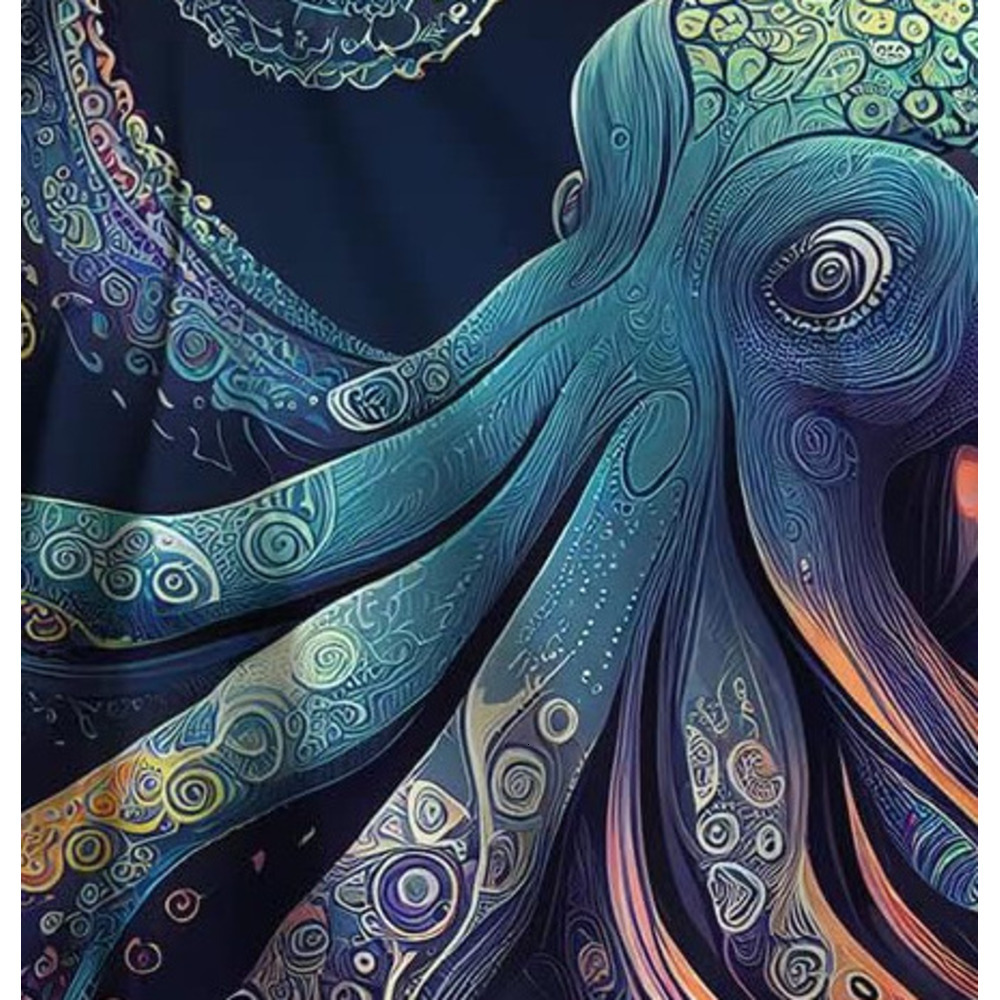 Mens T shirt Men's Octopus Graphic Creative Novelty 3D Print T Shirt tee Casual tops summer Dream fashion dazzle clothes