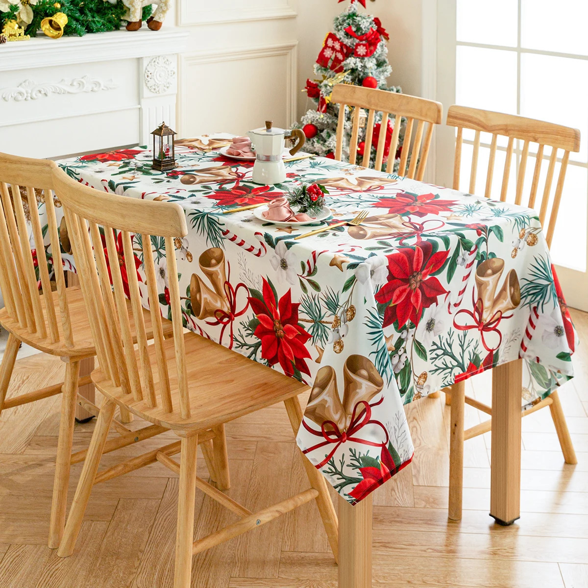 1 Christmas Golden Bell Table 241024