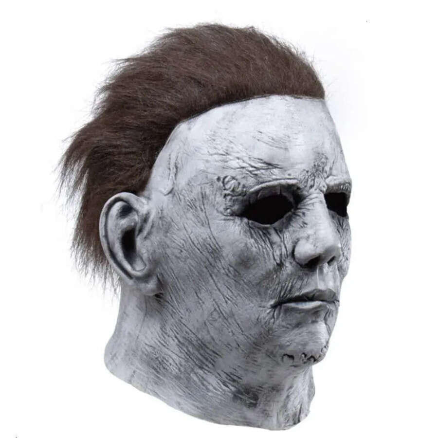 Myers Michael Halloween Movie 1978 Bulex Latex Realistic Horror Scary Cosplay Costume Party Mask 0911