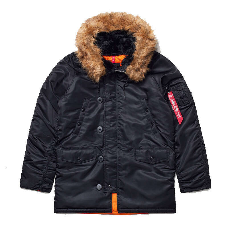 Winter N3b Polar Warm Cotton Coat Couple Outdoor Trekking Hunting Climbing Hiking Travel Men's Work Tops Medium Long Windbreaker