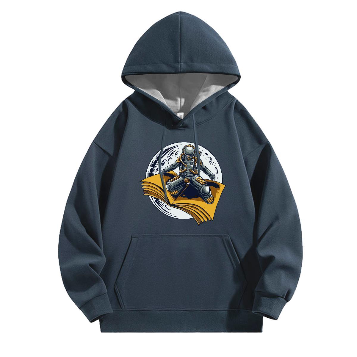 2024 Men's Hooded Sweatshirt Breathable Soft Popular Hoodie Pullover Black Oversized Top Hoodie Sports Casual Warm Fleece