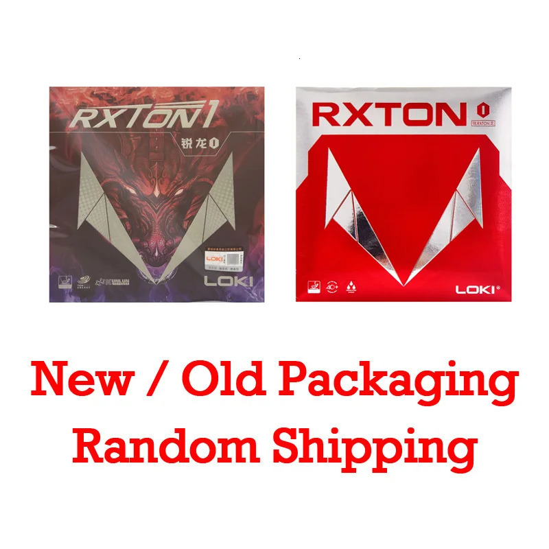 Original LOKI RXTON 1 Table Tennis Rubber RXTON1 Allround Spin Control Ping Pong Sponge 241024