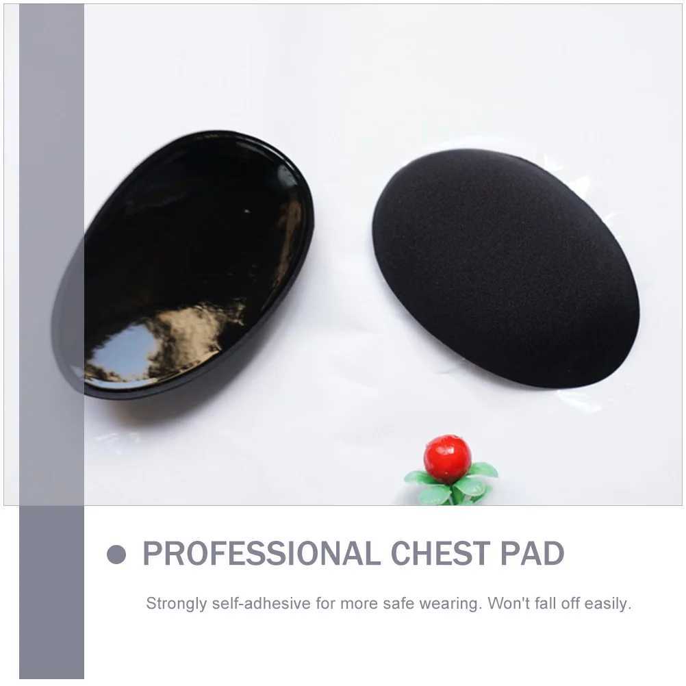 Muscle Accessory Mens Gel Mens Pectoral Stickers Breast Pads Chest Supply Khaki Convenient ManXJ241024