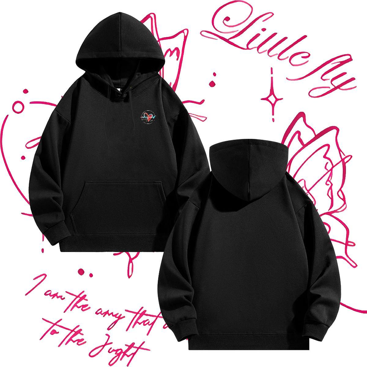 Fashion Hooded Sweatshirt Street wear Hip Hop Wholesale Men Hoodie Drawstring Long Sleeve Anime Print Pullover Hoodie Cotton 350g