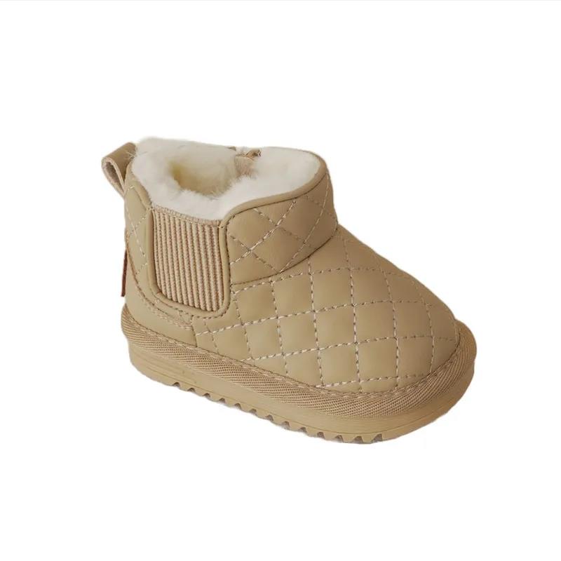 Autumn/Winter Baby Childrens Warm Ankle Super Warm Girls Boys Shoes PU Leather Childrens Fashion Toddler Children's Snow Boots