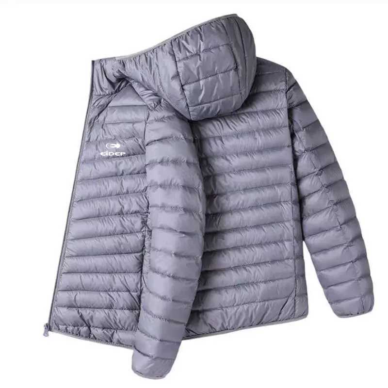 Men's Down Parkas Mens autumn Korean down jacket popular windproof and rainproof jacket outdoor bicycle trend brand Q241023