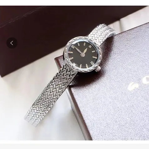 Copper 24k gold-plated womens watch Japanese exquisite retro small dial high-end small dial waterproof 241024