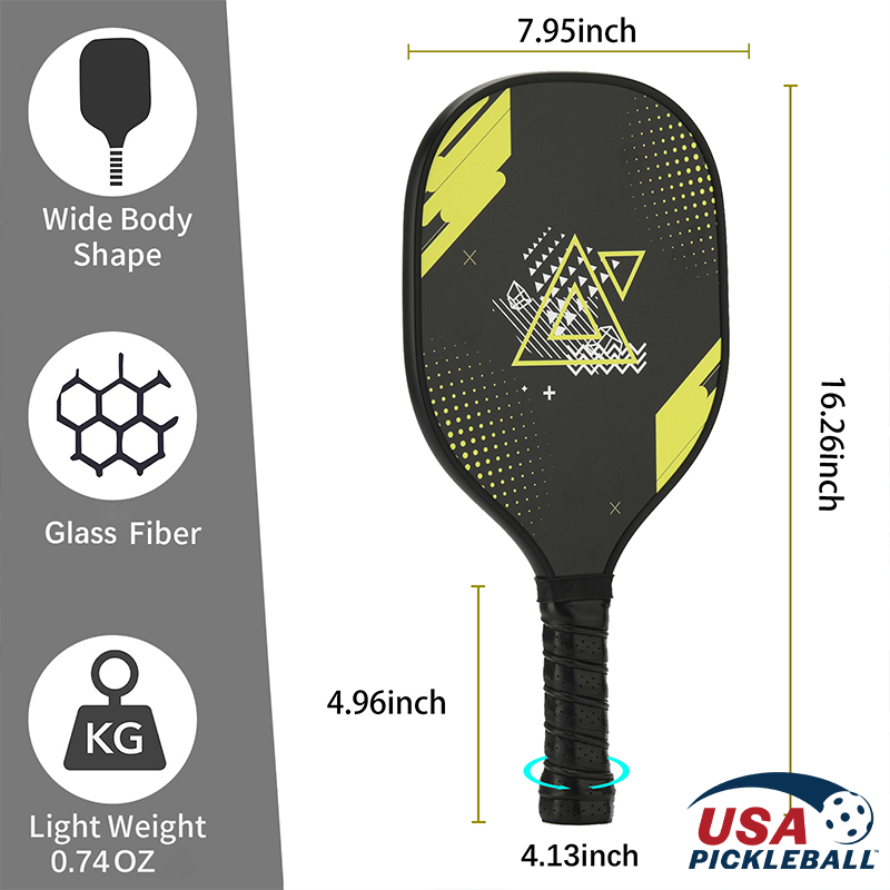 Competitive Edge: USAPA Certified Nine-Floor Wooden Pickleball Racquets of Premium Quality